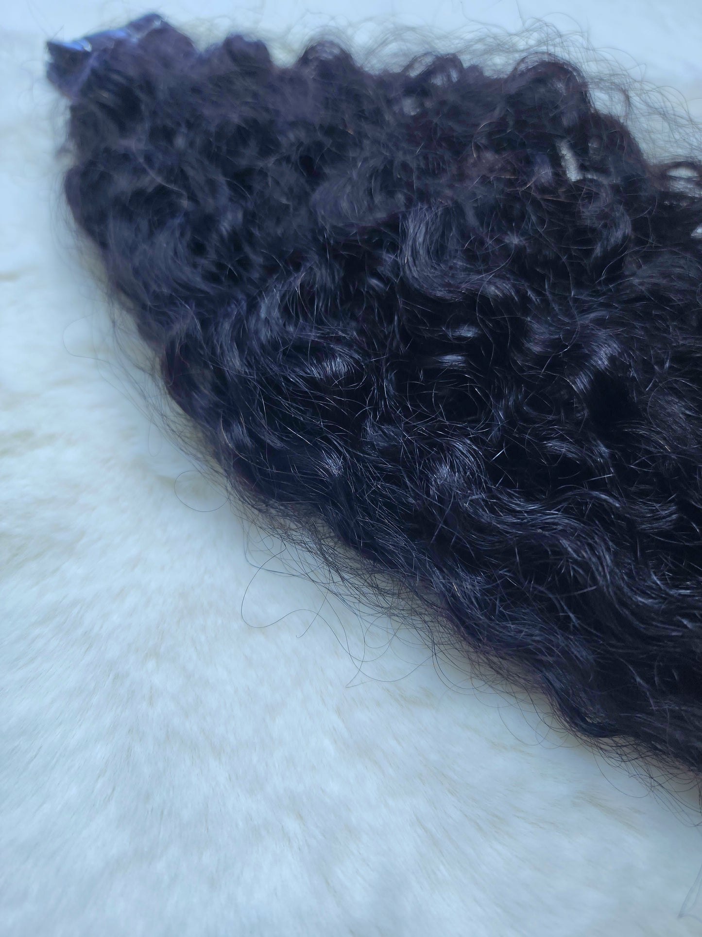 Kinky Curly Tape-In Extensions - Cocoa Scissorhandz